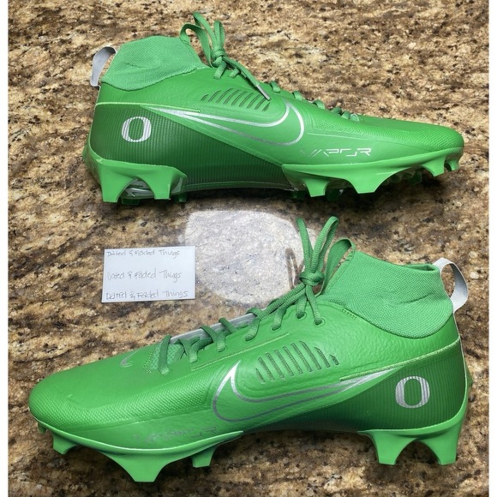 Men Size 16 Nike Vapor Edge Pro 360 2 Oregon Ducks PE Football Cleats FJ5747-300